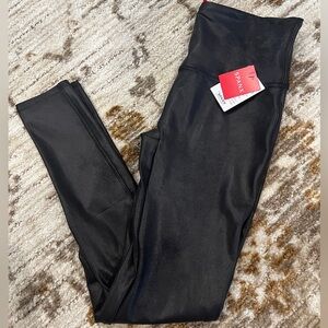 NWT spanx leather leggings